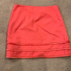 Loft A-line skirt beautiful vivid color